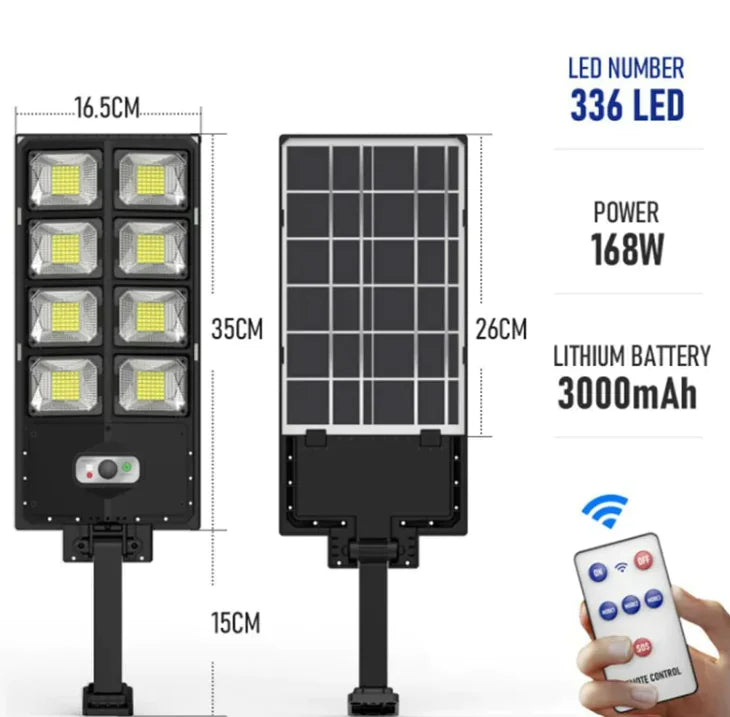 New Solar Double Row Street Light